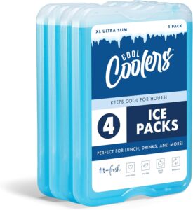 Cool Coolers XL Slim Ice Packs 4 Pack Review: Worth the Hype? (4.5 Stars, 1,000 Reviews)