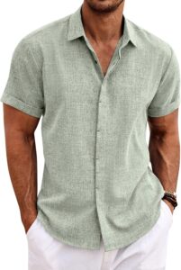 COOFANDY Men’s Linen Shirts Short Sleeve Review: Worth the Hype? (4.5 Stars, 1,000 Reviews)