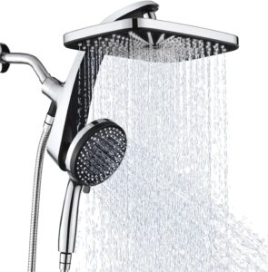 12 inch Rain Shower Head with Handheld Review: How to Upgrade Your Bathroom Shower in 15 Minutes